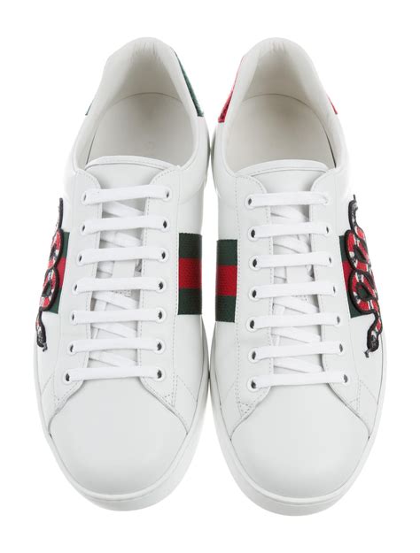 gucci ace ape nere|gucci ace watersnake trim.